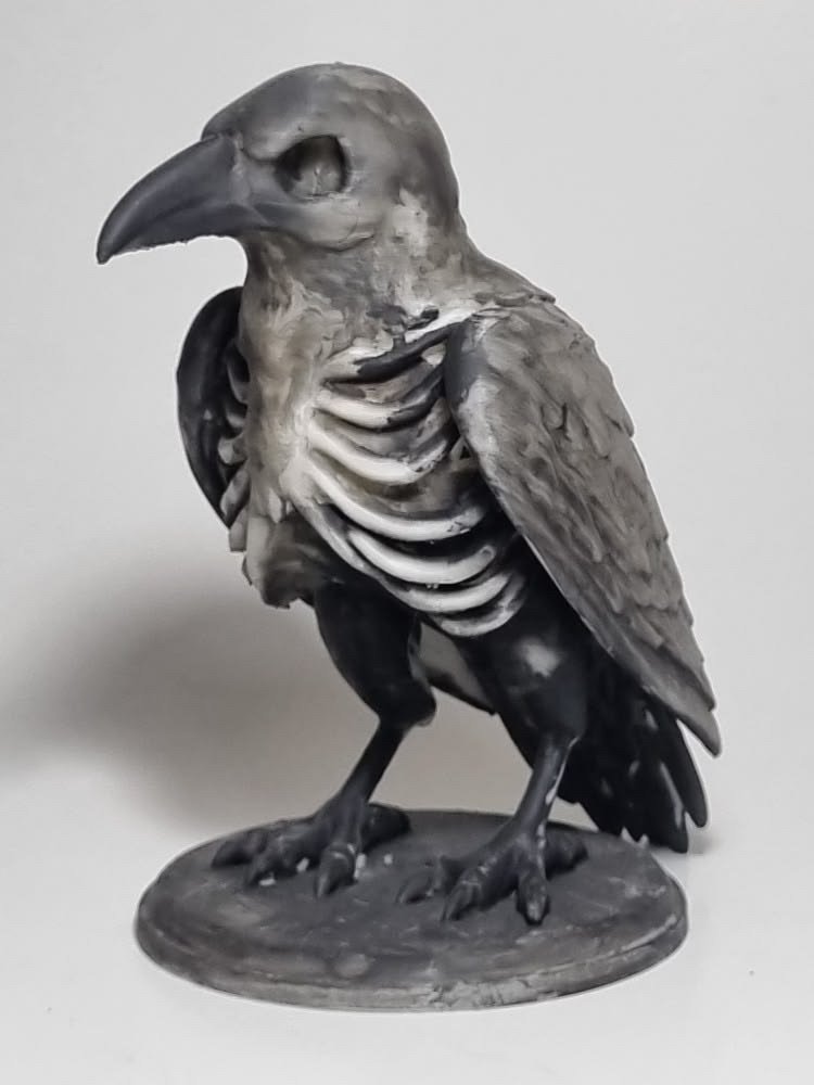 gotik karga figür
